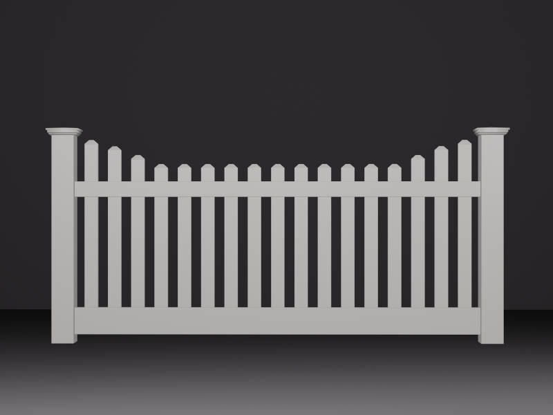 PVC Fencing Style Airlie
